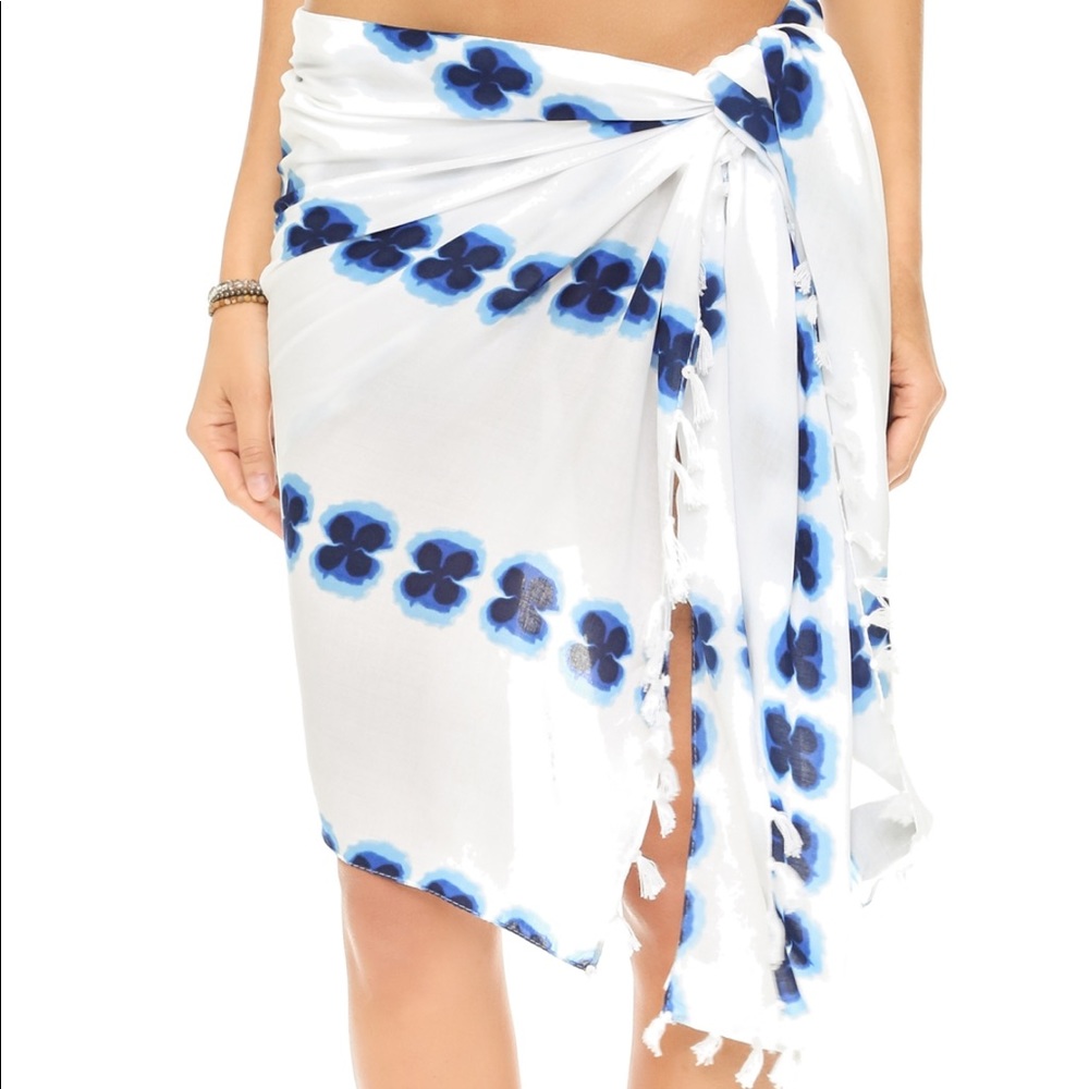 Soleil Watercolor Skirt/Wrap - Picture 2 of 6